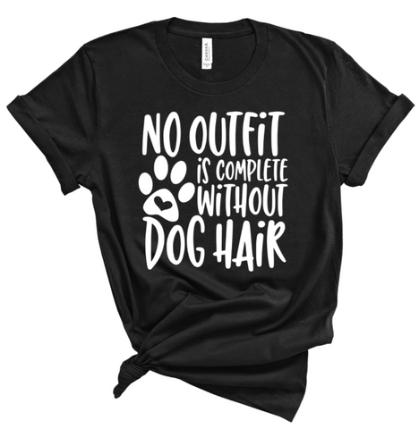 NO OUTFIT IS COMPLETE WITHOUT DOG HAIR