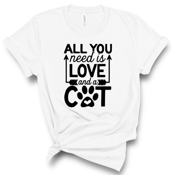 ALL YOU NEED IS LOVE AND A CAT