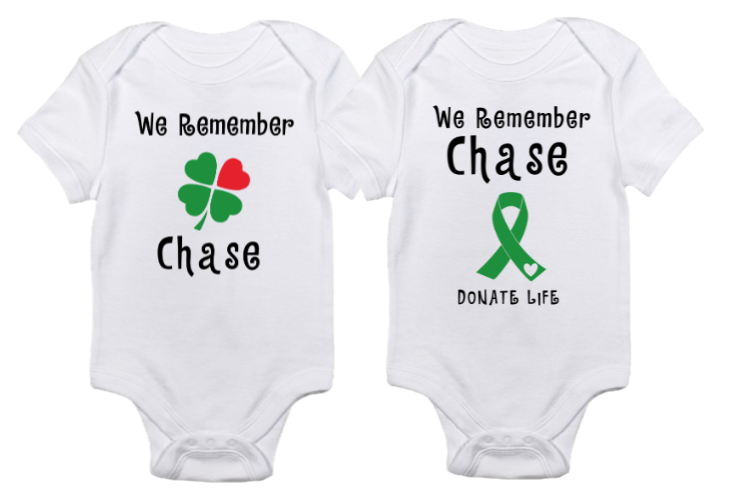 WE REMEMBER CHASE INFANT BODYSUIT