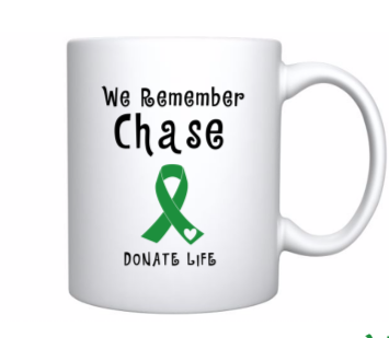 WE REMEMBER CHASE CERAMIC MUG